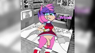 Amy Rose x Jaiden Animations porn comic