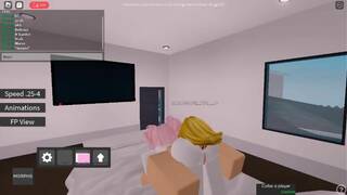 Fodendo gostoso a branquinha do Roblox!