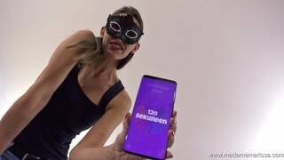 Madame Marissa - Jeans Facesitting POV wheel of misfortune