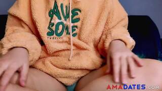 Blonde Teen Babe in Gentle Homemade Sex Tape