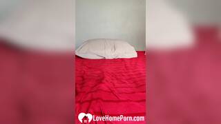 Using my fingers to massage my clit