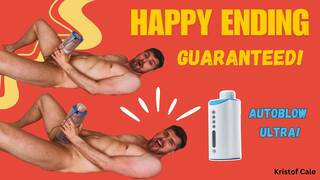 Kristof Cale loves it when Autoblow Ultra JUMPS on his cock.