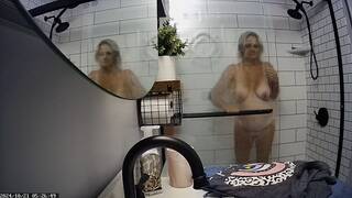 Joanne Tanner a Real Teacher Caught in the Shower 3