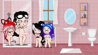 Gacha Heat Sex ( Baño Compartido  ) Gacha club Sex