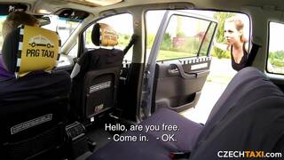 Czech Taxi E16: Cheating brunette