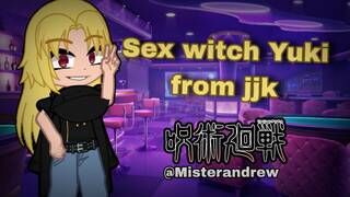 Sex witch Yuki from jjk || Секс с Юки из магической битвы