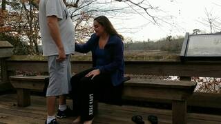 Public Park Quickie With a Hot Babe