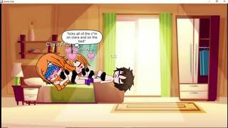 Chris Afton x Elizabeth Afton in bed