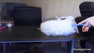 Busty Ukrainian teen Veronica Morre fucked by old man Harry