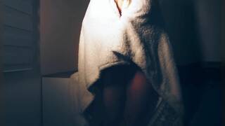 BBW with Big Tits Takes a Cumshot in Her Mouth After Standing Sex