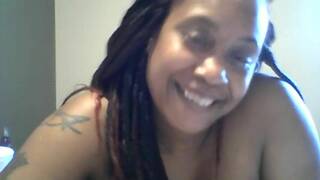 BBW Solo Female Plays with Dildo - Nasty Deep Throat