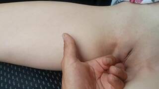 Squirting in Public, Then Anal in the Car