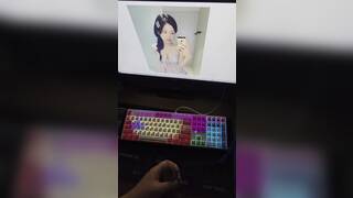 Korean slut sunjin jerk off