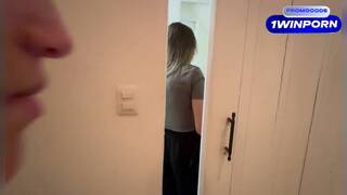 Amateur chicana girl/girl public bathroom conforming orders cum orgasm.