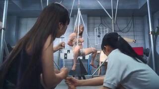 Tied up lesbians serving each other 38