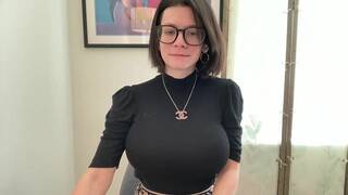 Revealing my big boobs