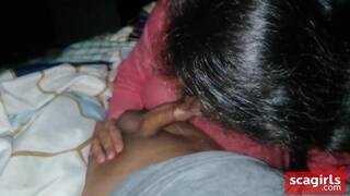 Cute Latina Babe in POV Blowjob Video