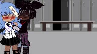 on her first day of school