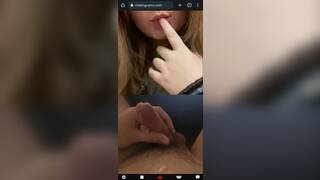 Chubby teen flashing tits and pussy on chat