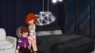 Elizabeth can't sleep and asks her mother Clara for help|futanari FNAF| 2/?