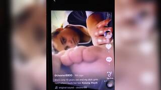 Angie da brat wanted me to suck her toe