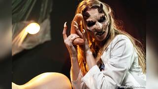 There is a COCK HUNGRY DEMON waiting for me in the basement