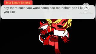 fnia Simon Smoke jumplove