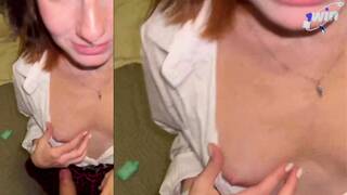 Sensual couple finishes with creampie and cunt play - HOT XXX!