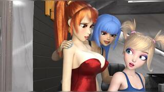 The Anal Domination of a Dickgirl in a Cyberpunk Underworld