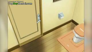 Kinky babe helps horny guy to cum