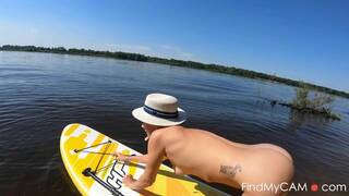 Blonde Milf Anal Solo on Webcam