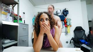 Stealing desi cougar busted and fucked on the office desk