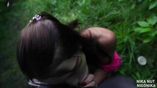 Sexy stranger in the park with niganumpy, 1winporn, blowjobs and cumshots.