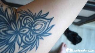 Filthy Step Sis Begs for a Swift Kitchen Cock Pounding