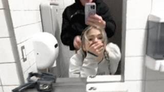 In A Rest Stop Bathroom Is Crazy