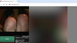 Hot UK Teen helps me cum on chat