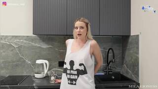 Missionary with a stranger, doggystyle with cumshot. Horny, hot, and messy