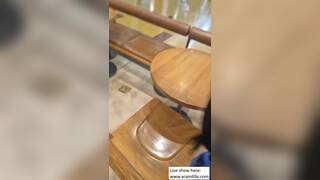 Colombian woman gets very horny in a Bogotaacute shopping mall: www.xcam69x.com