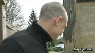 Big tits MILF Shana Mour big dick anal fucked after naked sun bath outdoors