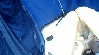 A perverted man who receives his ejaculated sperm with his mouth