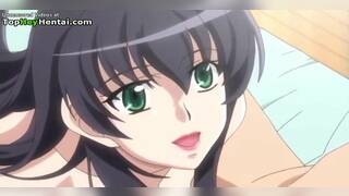 Kinky busty teen makes cum her friend