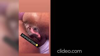 sexy hot ebony with phat pussy lips huge clit