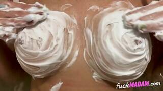 Big Tits German MILF's Easter Treat