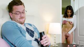 Im secretly masturbating on my dadinlaw using a stroker toy