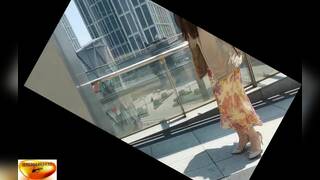 Chinese Girl outdoor exhibitionism BDSM Training 137