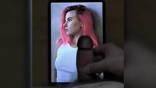 cute pinkhead insta girl cum tribute