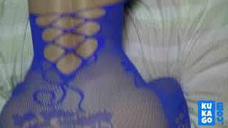 Blonde Teen with Big Tits Loves Rough Doggy Style Fuck by Stepbrother