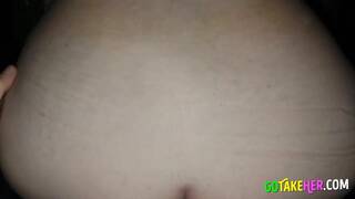 BBW with a Big Ass Rides Dick on a Muddy ATV Outdoors