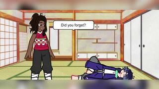 A demon and his hunter master