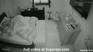 IPCAM – Italian MILF wife slowly masturbates